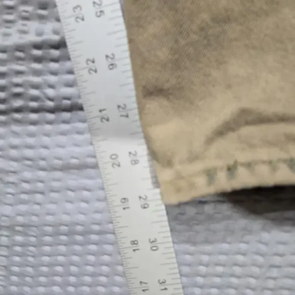 Levi’s Premium Women’s 501 Skinny Jeans 24x30 Cloudy Khaki Button Fly - Picture 9 of 9